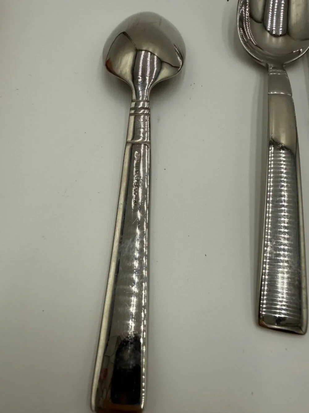Wallace 18/10 Stainless Steel Flatware Set 10 Spoons  7 1/4